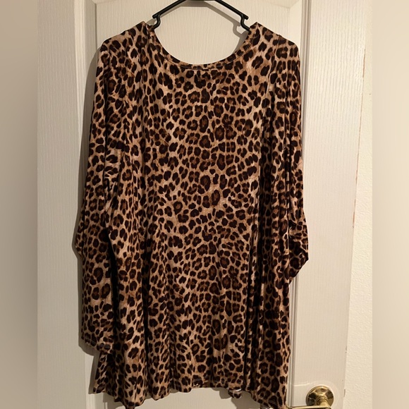 torrid Tops - Torrid leopard super soft knit 4X